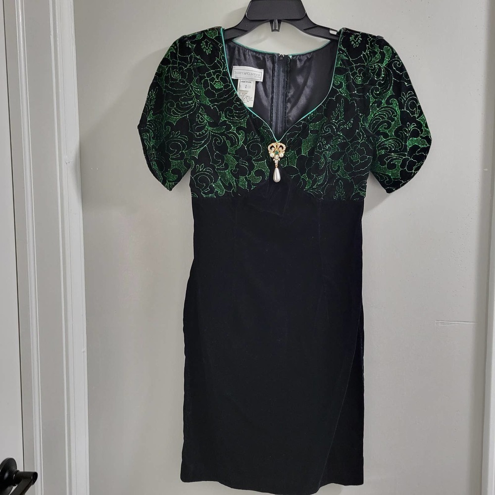 🔴Scott McClintock Vintage Petite dress‎